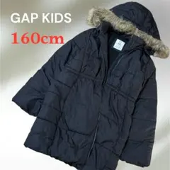 GAPKIDS ブラック　ダウンコート　ダウンジャケット　XXL 160cm