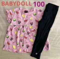 100 BABYDOLL ミニーちゃん セットアップ
