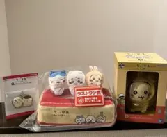 ちいかわくじ　ラストワン賞&D賞うさぎ　G賞ラバーコレクション