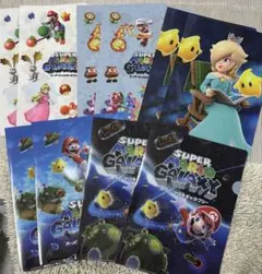 セブンイレブン スーパーマリオギャラクシー2 クリアファイル