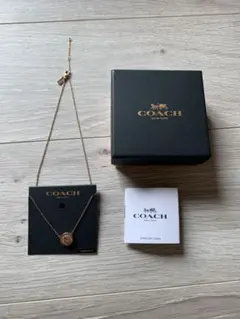 kumi0122様専用⭐️COACH ピンクゴールド ネックレス