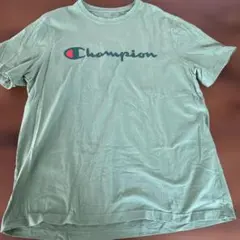 Champion オリーブグリーン Tシャツ　XL