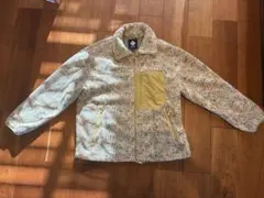 カラフル模様 フリースジャケット