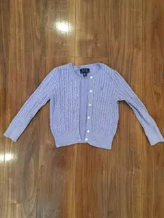 Polo Ralph Lauren ★薄紫 カーディガン★100㎝