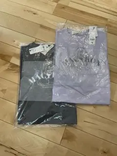 新品未開封　coca コカ イラストプリントロングTシャツ　二点セット