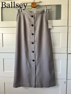 【Ballsey】 ストレッチボタニーストレートスカート