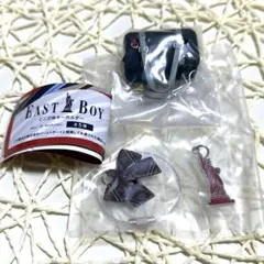 【匿名配送】イーストボーイ　スクールバッグ　レッド　リボン　ボルドー　2種セット