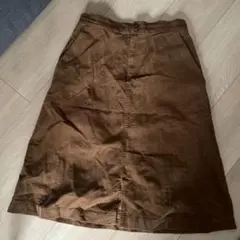 Sonny Label ブラウン タイトスカート ゴムウエスト