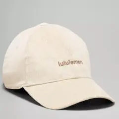 lululemon コーデュロイキャップ　ユニセックス
