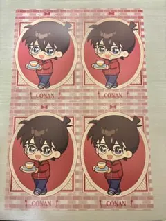 名探偵コナン　ミニキャラキッチン　ポストカード 江戸川コナン　4枚まとめ売り