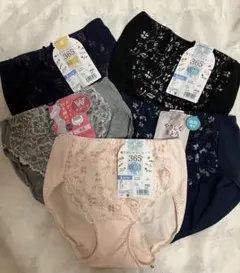 新品タグ付 レースショーツ Lサイズ 5枚セット まとめ売り 引き締め