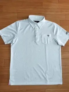 Callaway ゴルフ ポロシャツ ホワイト LL