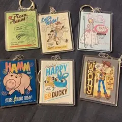 【開封済み未使用品】トイストーリー　トレーディングアクリルキーホルダー　6個