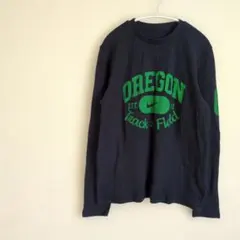 【NIKE】ナイキ　長袖カットソー　ワッフル生地　ロンT　OREGON　Мサイズ