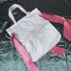 Maison de FLEUR メゾンドフルール リボン トートバッグ ピンクのサムネイル