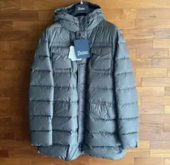 新品　未使用【HERNO】ヘルノ 4ポケット ダウンコート グレー サイズ52