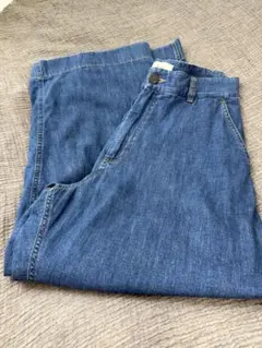 STUDIO NICHOLSON ワイドレッグデニム Sサイズのサムネイル