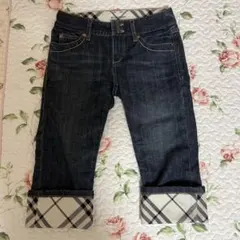 バーバリーブルーレーベル　デニムパンツ　サイズ23