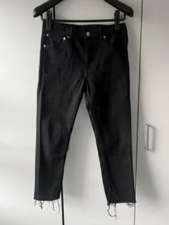 Mr.gentlemanブラックスキニーデニム