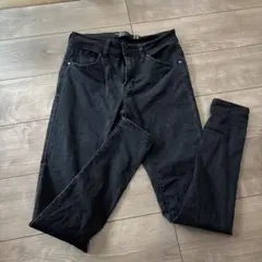 Bershka スーパースキニーデニム ブラック 36