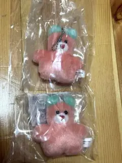 mojojojo ガチャ　ぬいぐるみマスコット　 loulou　2個　　ピンク
