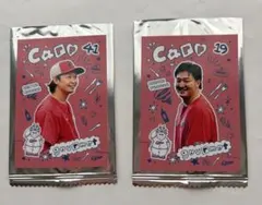 トレーディングカード2枚セット　野球カード　広島カープ(床田寛樹&鈴木健也)