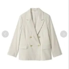 【新品未使用】Mila Owen 金釦ダブルブレストコンパクトジャケット