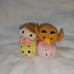 値下げ　ツムツム　プーさんシリーズ　４個セット