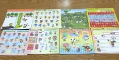 どうぶつの森+ なかよし シールブック シール レア物