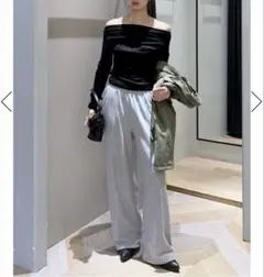 moussy トップス　ブラック