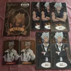 ツイステ ジャック・ハウル アルカナカード ステッカー ウエハースカードセット