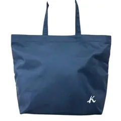 極美品✨️Kitamura キタムラ トートバッグ エコバッグ A4 ネイビーのサムネイル