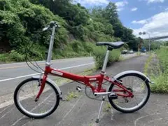 【即乘】送料無料 DAHON 折りたたみ自転車ミニベロmetroD6 20インチのサムネイル
