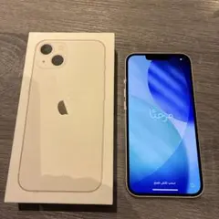 Apple iPhone 13 ホワイト 本体 元箱付き - メルカリ
