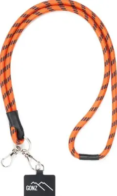 GONZ スマホショルダーストラップ オレンジ