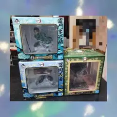 鬼滅の刃　一番くじ　フィギュア　3点セット