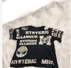HYSTERIC MINIブラック Tシャツ　オーバーサイズ　120cm