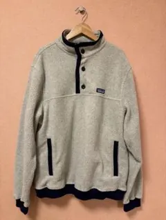 patagonia フリースジャケット M クリーム色