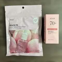 ANUA アヌア 桃ナイアシン 美容液 パック 2STEPセット