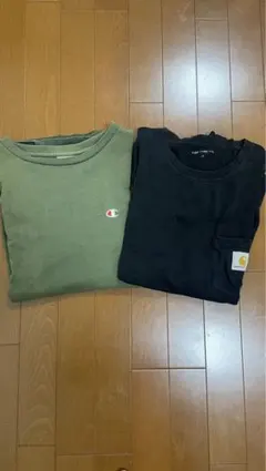 Carhartt champions長袖Tシャツ 2点セット