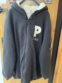 【クリーニング済】最終値下げ！PINK HOUSE フリースジャケット ブラック