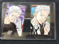 家庭教師ヒットマンREBORN！天野明展 自撮り風 カード 笹川了平 2種トレカ