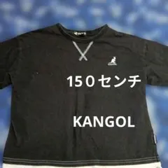 KANGOL KIDS 半袖Tシャツ ブラックのサムネイル