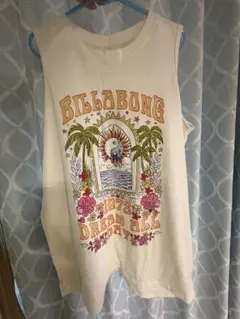 BILLABONG ノースリーブ ホワイト