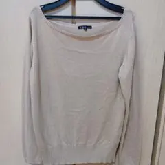 レディース　春秋冬用　セーター　ベージュ　サイズM