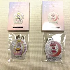 セーラームーン　アクリルキーホルダー　2個セット