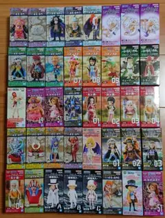ワンピース ワールドコレクタブルフィギュア 40体セット⑥