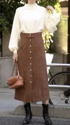 ROSEBUD スエードスカート Ｍ