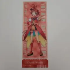 映画キミとアイドルプリキュア　クリアしおり　キュアウィング