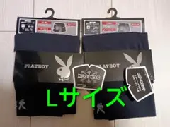 【PLAYBOY新品未使用品】ボクサーパンツ2枚セットL